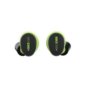 ISO Tunes FREE Aware True Wireless Bluetooth Earbuds - Safety Green, Ambient Listening Technology